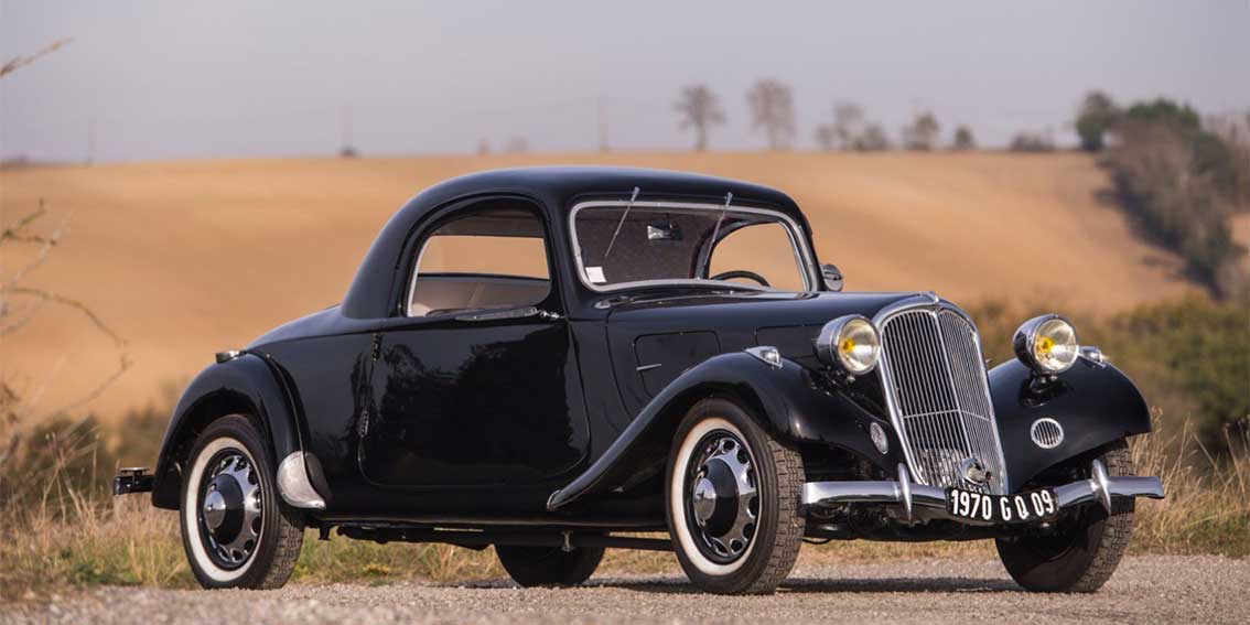 1935 Citroën Traction 7C coupé. No reserve. Estimation: €100000 -150000 €